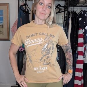Women's Tan Graphic Tee
